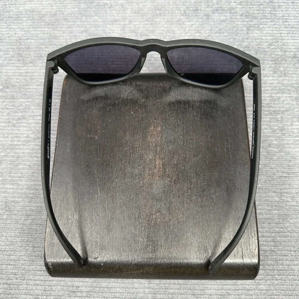 Goodr Mick and Keith's Midnight Ramble Y2K Sunglasses Black Blue Mirror OG D1